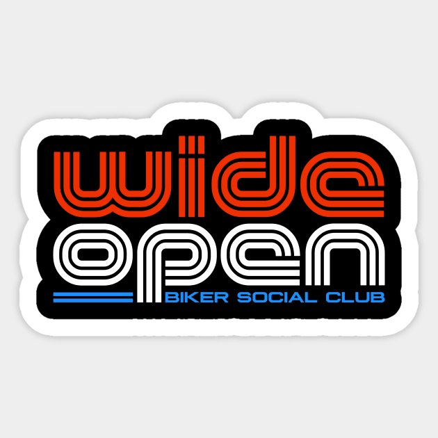 Wide Open Sticker by ZOO RYDE